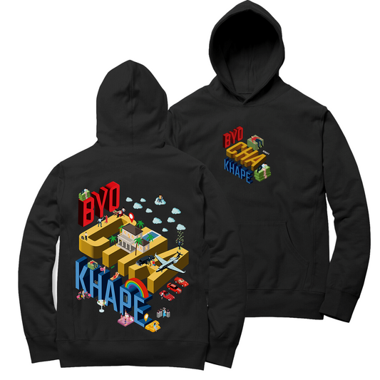Life Set Aa // Byo Cha khape | Oversized Hoodie