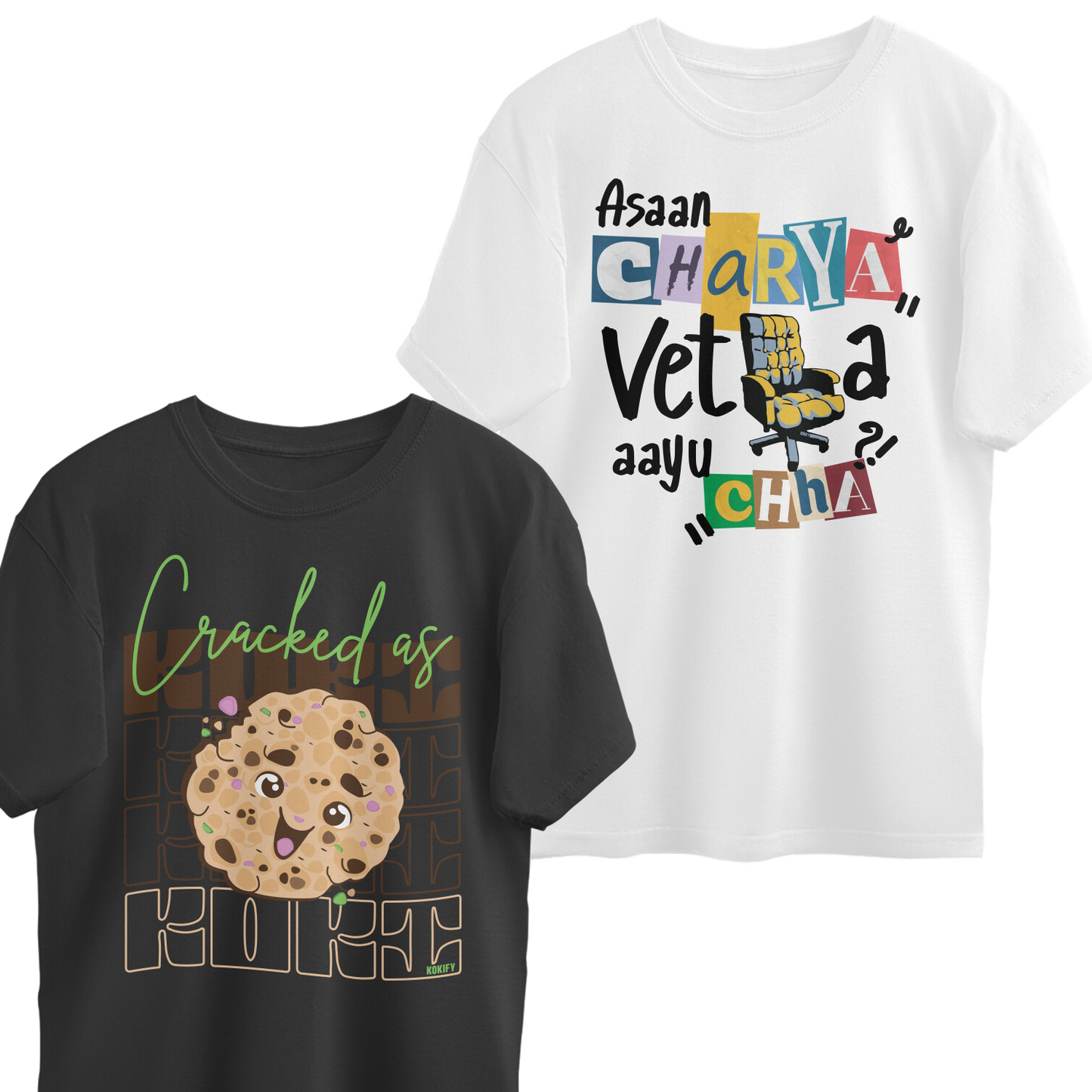 Classic T-shirt Combo 1 | Pack of 2 @999