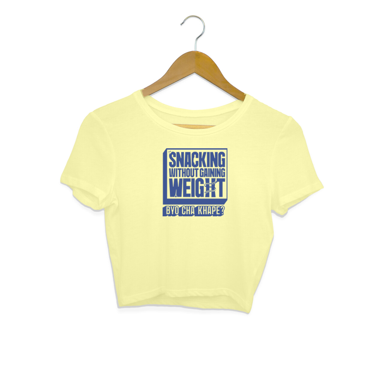 Snacking // Byo Cha Khape | Crop Tee