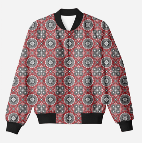 Ajrak | Bomber Jacket