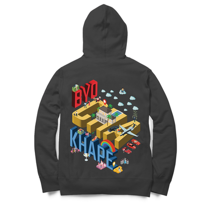 Life Set Aa // Byo Cha khape | Oversized Hoodie