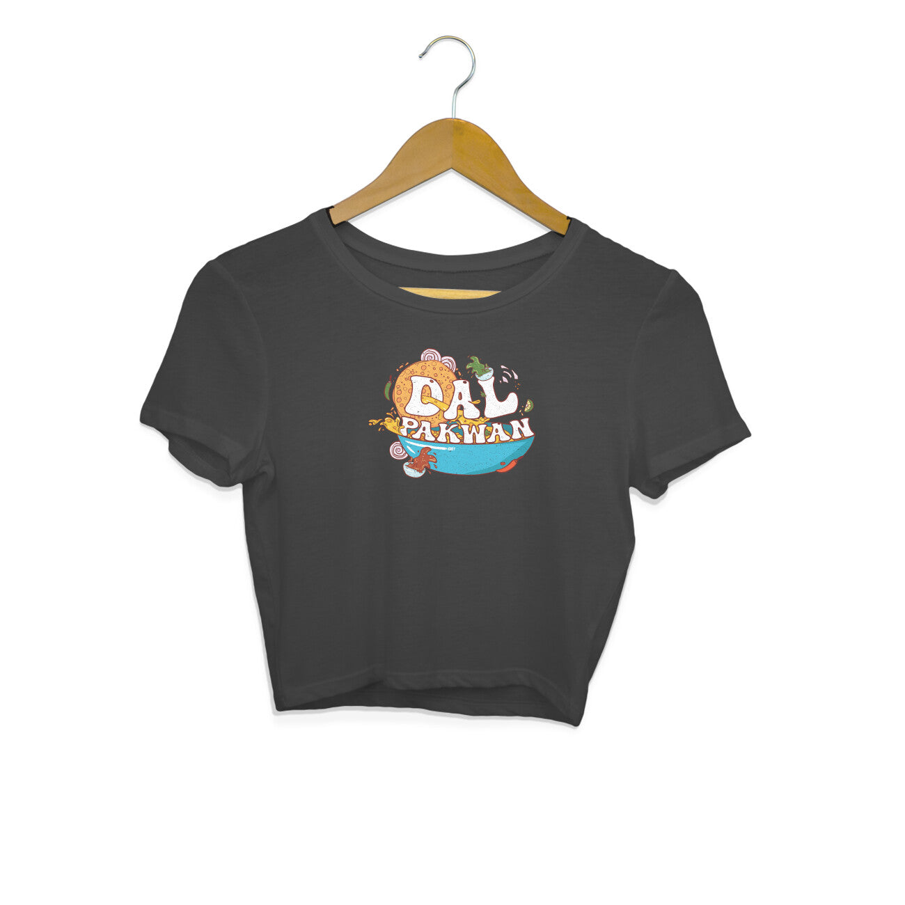 The DrUg // Dal Pakwan | Black | Crop top | S