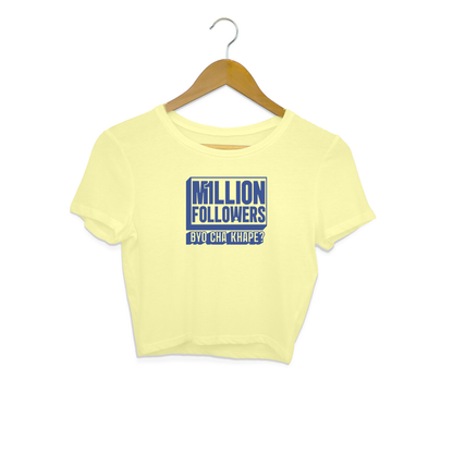 Millions // Byo Cha Khape | Crop Tee