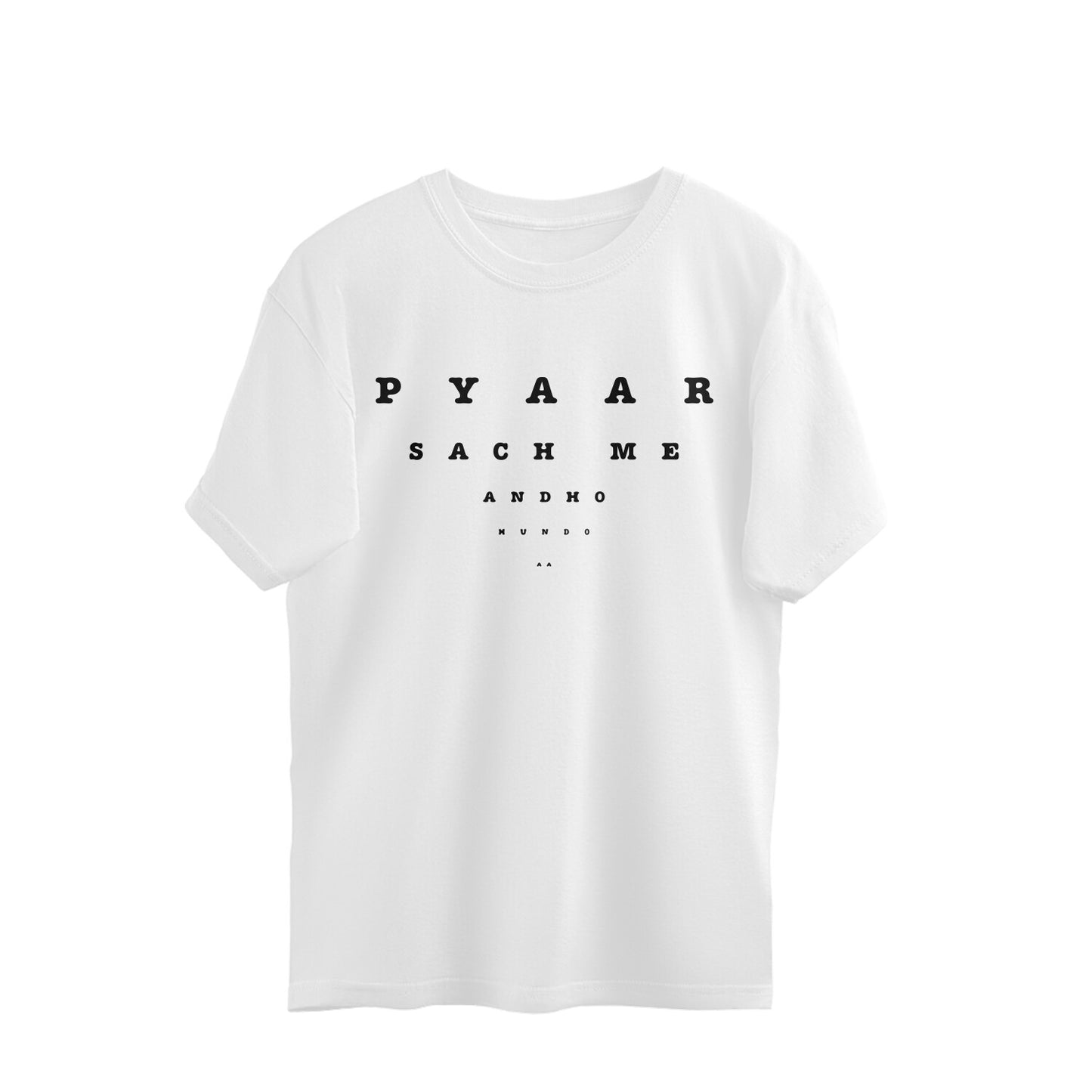 Andho Pyaar // Byo Cha Khape | Oversized T-shirt